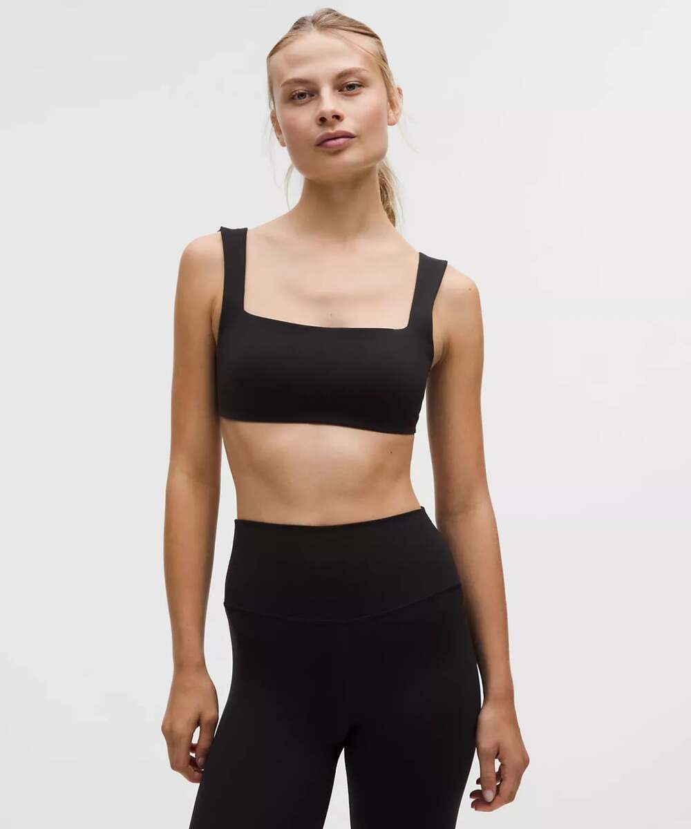 Lululemon Wunder Under SmoothCover Sports Bra Black
